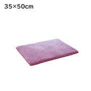 思わず頬ずりしたくなるタオル エンジェルステップバスマット 35×50cm ローズピンク