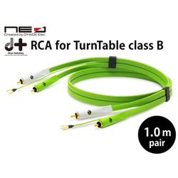 ターンテーブル用RCAケーブル d＋ RCA for TurnTable classB 1.0m