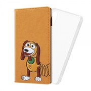 INR-DXPAM2FXJ/SL [Xperia Ace II 「ディズニー・ピクサーキャラクター」/手帳型 FLEX CASE ポップアップ/「スリンキー」]
