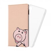INR-DXPAM2FXJ/HM [Xperia Ace II 「ディズニー・ピクサーキャラクター」/手帳型 FLEX CASE ポップアップ/「ハム」]
