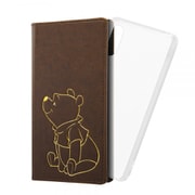 INR-DXPAM2FXI/PO [Xperia Ace II 「ディズニーキャラクター」/手帳型 FLEX CASE ホットスタンプ/「プー」]