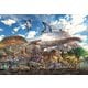 80-031 恐竜大きさ比べ [ジグソーパズル 学べる ラージ 80ピース （完成サイズ：38×26cm）]