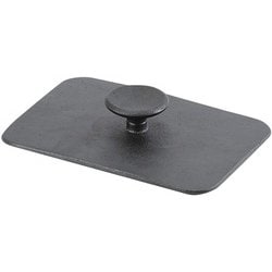 スプラウト 鉄鋳物製角型ミートプレス 18×12.5cm HB-5497