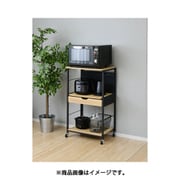 引き出し付ワイドレンジラック DRW-60-OAK/SBK
