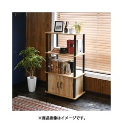 扉付システムラック YGKT-3-OAK4BK