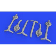 EDU648635 1/48 ブラッシン：レジンパーツシリーズ B-17F スーパーチャージャー 4個入り （HKモデル用） [プラモデル用パーツ]