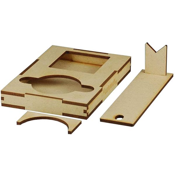 TW-028 塗装用 角瓶と塗料皿のホルダー [プラモデル用品]