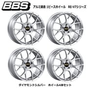 RE-V7シリーズ RE-V7 030 アルミ鍛造 1ピースホイール サイズ:18x10.0J INSET:35 H/PCD:5x114.3 DISCTYPE:Round カラー:ダイヤモンドシルバー (ホイール4本セット:受注生産品)