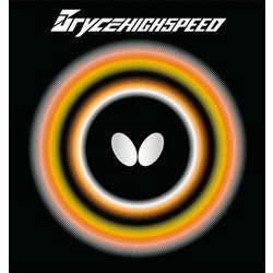 05950 006 [BUTTERFLY バタフライ 卓球ラバー ブライス ハイスピード レッド 中]