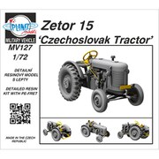 72CMM127 1/72 チェコ ゼトル 15型 トラクター [組立式プラスチックモデル]