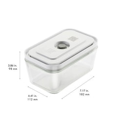 ツヴィリング　新品未使用　真空　本体 コンテナ✖︎3 まとめ売り ツヴィリング（ZWILLING） FRESH＆SAVE 真空保存ガラスコンテナ