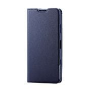 PM-X211PLFUJNV [Xperia Ace II/手帳型/花ネイビー]