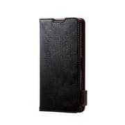 PM-X211PLFYBK [Xperia Ace II/手帳型/ブラック]
