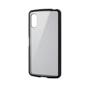 PM-X211TSLFCBK [Xperia Ace II/ハイブリッド/黒縁]
