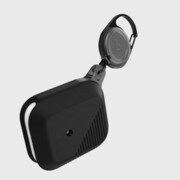 AirPods 対応 ケースカバー 耐衝撃 薄型 シリコン Radius ブラック RT_APACSPSRD_BK