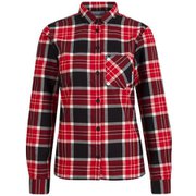 Trovat Longsleeve Shirt Women 1015-00710 00093 black-magma XSサイズ(日本：Sサイズ) [アウトドア シャツ レディース]