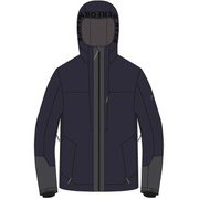 ライダー スキー ジャケット Rider Ski Jacket G75461 2N3 Blue Shadow Sサイズ [スキーウェア ジャケット メンズ]