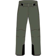 マルーン パンツ Maroon Pants G75249 G09 Thrill Green Mサイズ [スキーウェア パンツ メンズ]