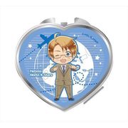 ヘタリアWorld★Stars ハート型コンパクトミラー アメリカ [キャラクターグッズ]