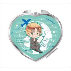 ヨドバシ Com Y Line ヘタリアworld Stars ハート型コンパクトミラー イギリス キャラクターグッズ 通販 全品無料配達