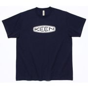 キーン ベーシック ロゴ ティー KEEN BASIC LOGO TEE 1025729 Navy Lサイズ [アウトドア カットソー]