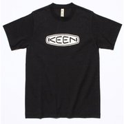 キーン ベーシック ロゴ ティー KEEN BASIC LOGO TEE 1025730 Black Sサイズ [アウトドア カットソー]