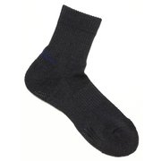 ワシ ソックス クウォーター WA-SHI SOCKS QUARTER 1025739 New Black Mサイズ(25cm-27cm) [アウトドア ソックス]