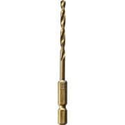 FIRST 2306-3.8 チタン六角鉄鋼ドリル 3.8mm
