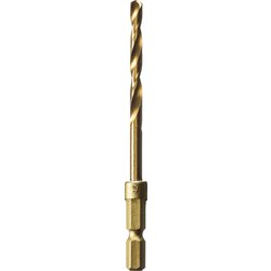FIRST 2306-4.5 チタン六角鉄鋼ドリル 4.5mm