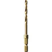 FIRST 2306-4.5 チタン六角鉄鋼ドリル 4.5mm