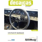 DCL-DEC057 1/12 デカール フォードGT40 Mk.II ダッシュボード デカールセット [プラモデル用品]