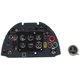 YMA4803 1/48 ディティールアップパーツ スピットファイアMk.Vb後期 着色計器板（エアフィクス用） [プラモデル用パーツ]