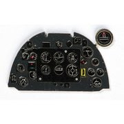 YMA4804 1/48 ディティールアップパーツ スピットファイアMk.Vb初期 着色計器板（エアフィクス用） [プラモデル用パーツ]