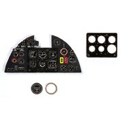 YMA4807 1/48 ディティールアップパーツ ハリケーンMk.I 着色計器板（エアフィクス用） [プラモデル用パーツ]