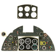 YMA4849 1/48 ディティールアップパーツ タイフーン1後期型 着色計器板（ハセガワ他用） [プラモデル用パーツ]