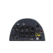 YMA7209 1/72 ディティールアップパーツ スピットファイアMk. VII/VIII/IX 着色計器板（エアフィクス他用） [プラモデル用パーツ]