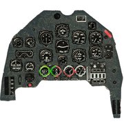 YMA7265 1/72 ディティールアップパーツ ユンカースJu87B-2 着色計器板（ズベズダ用） [プラモデル用パーツ]