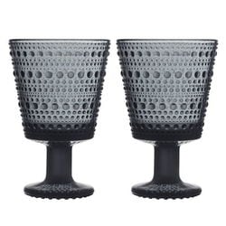 カステヘルミ ユニバーサルグラス 260ml ペア ダークグレー 国内正規品 1057031