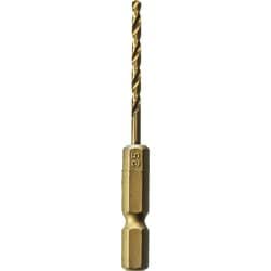 FIRST 2138-25 チタン六角鉄鋼ドリル5P2.5mm