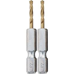 DIA-T 2309225 瞬速鉄鋼ドリル 2P 2.5mm
