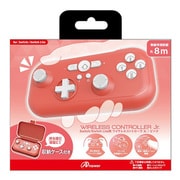 ANS-SW124PK [Nintendo Switch / Nintendo Switch Lite 用 ワイヤレスコントローラ Jr. ピンク]