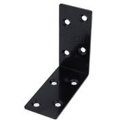 FRT-008 [黒塗装 2×4用金具 アングル 2×34×75×75]