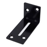 FRT-011 [黒塗装 2×4用金具 アングル 2×34×36×70]
