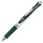 限定 ゲルインキボールペン ENERGEL(エナージェル) 0.7mm ノック式 インク色:フォレストグリーン 本体色:シルバー 砲弾チップ 速乾 BL77-D3