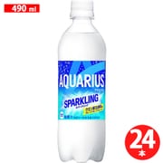 アクエリアス スパークリング 490ml×24本 [炭酸飲料]