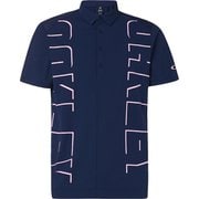 FOA402497 67ZS OAKLEY PROTRUDE SHIRT Sサイズ [ゴルフ メンズ シャツ]