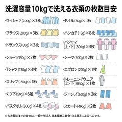 ヨドバシ.com - AQUA アクア 全自動洗濯機 Prette（プレッテ） 10kg AQW-VA10M（W） 通販【全品無料配達】