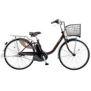 電動アシスト自転車 ビビ・L・押し歩き 26型 内装3段変速 チョコブラウン BE-ELLW63T