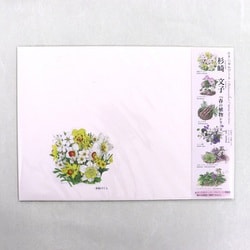 ブックカバー 春の植物シリーズ No.802