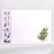 ブックカバー 冬の植物シリーズ No.905